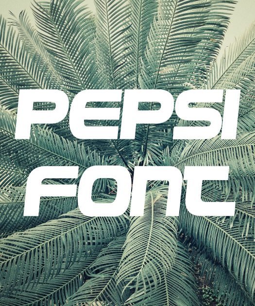 Pepsi Font Free Download