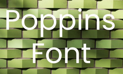 Poppins Font Free Download