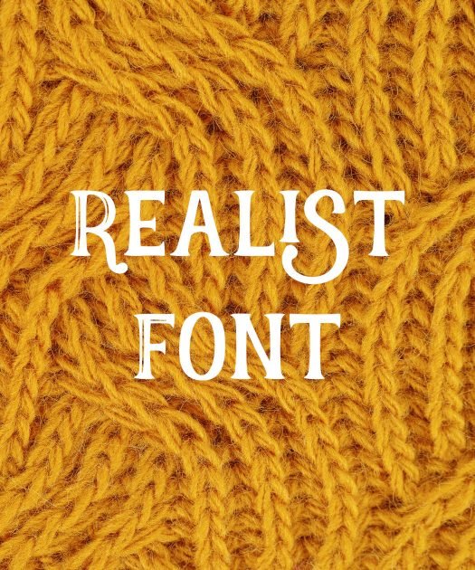Realist Font Free Download