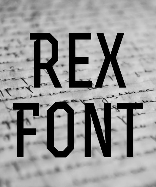 Rex Font Free Download