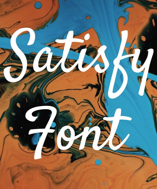 Satisfy Font Free Download