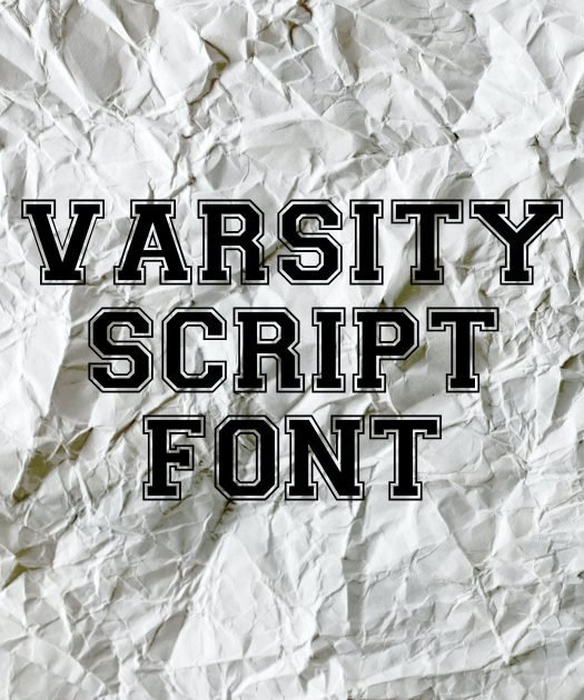 Varsity Script Font Free Download