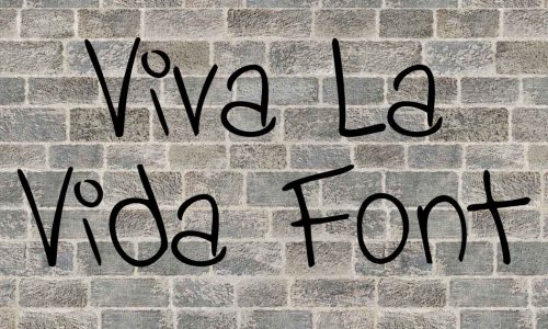 Viva la Vida Font Free Download