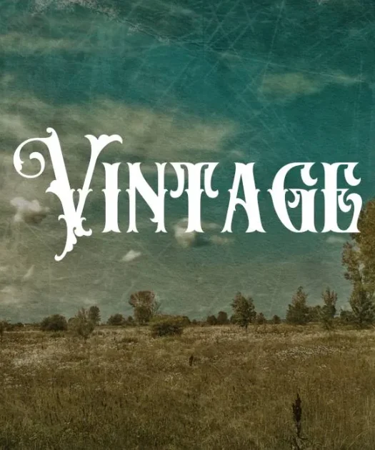 Vintage Font Free Download