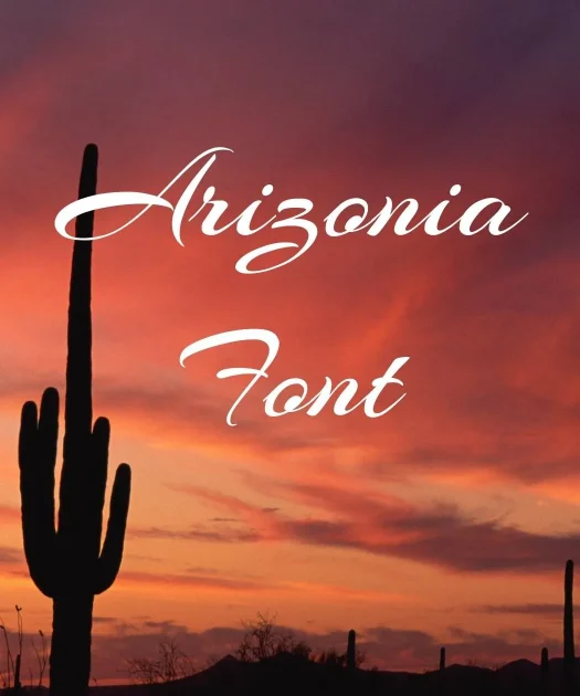 Arizonia Font Free Download