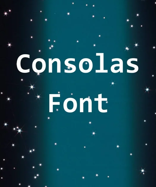 Consolas Font Free Download