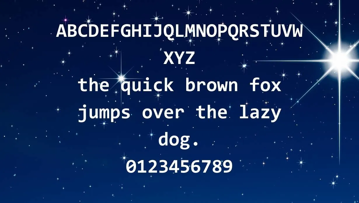 Consolas Font