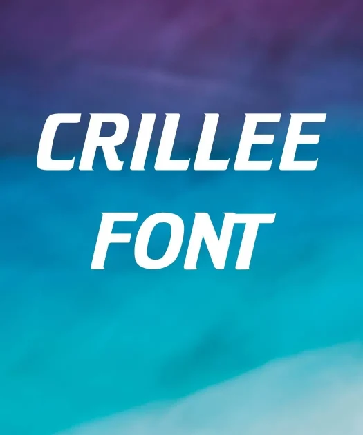 Crillee Font Free Download