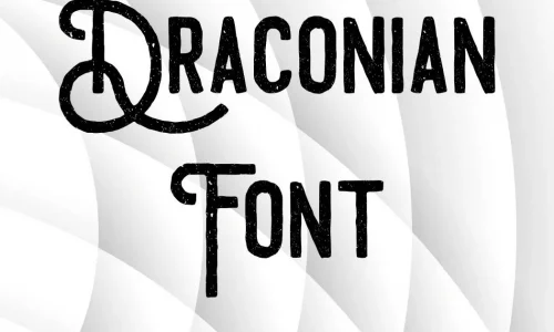 Draconian Font Free Download