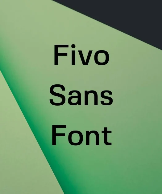 Fivo Sans Font Free Download