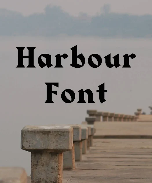 Harbour Font Free Download