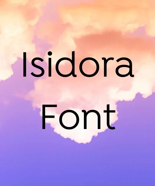 Isidora Font Free Download