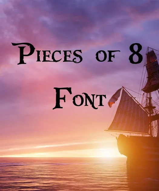 Pieces of 8 Font Free Download