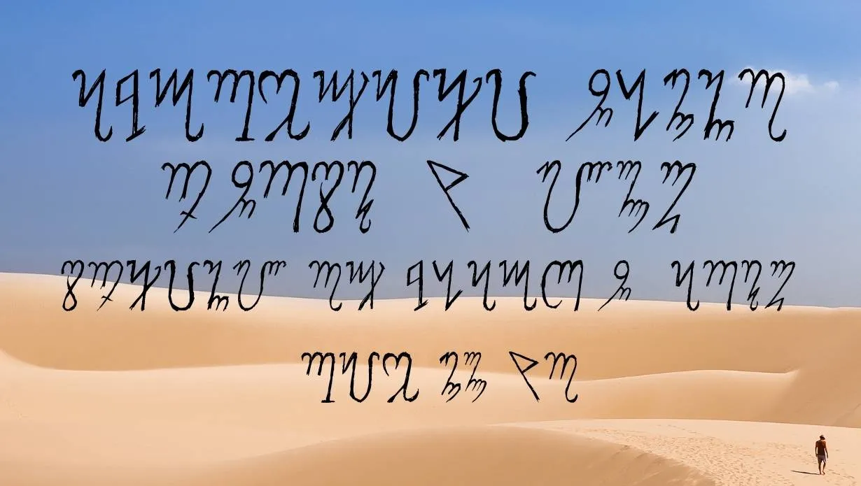 Theban Alphabet Font 