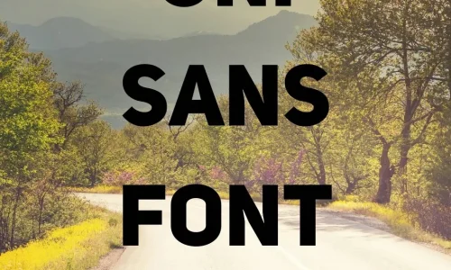 Uni Sans Font Free Download