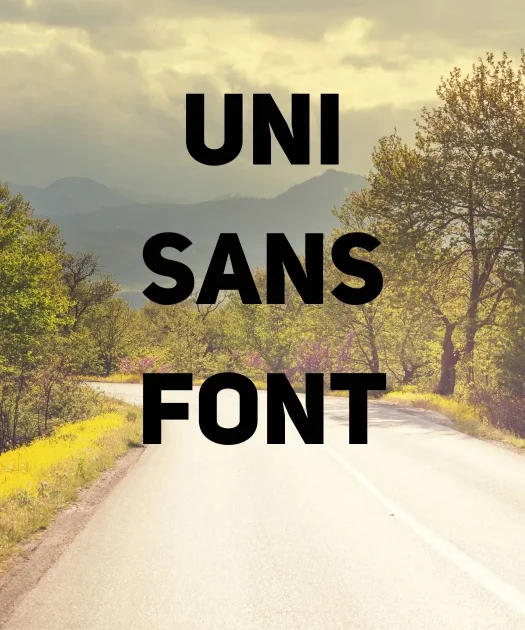 Uni Sans Font Free Download