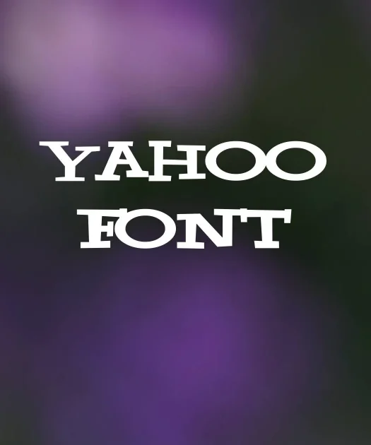 Yahoo Font Free Download