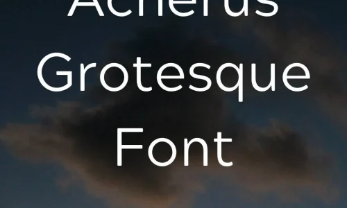 Acherus Grotesque Font Free Download