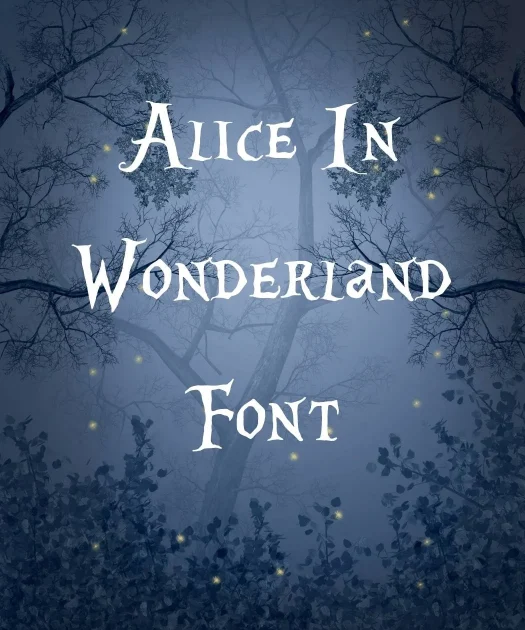 Alice in Wonderland Font Free Download