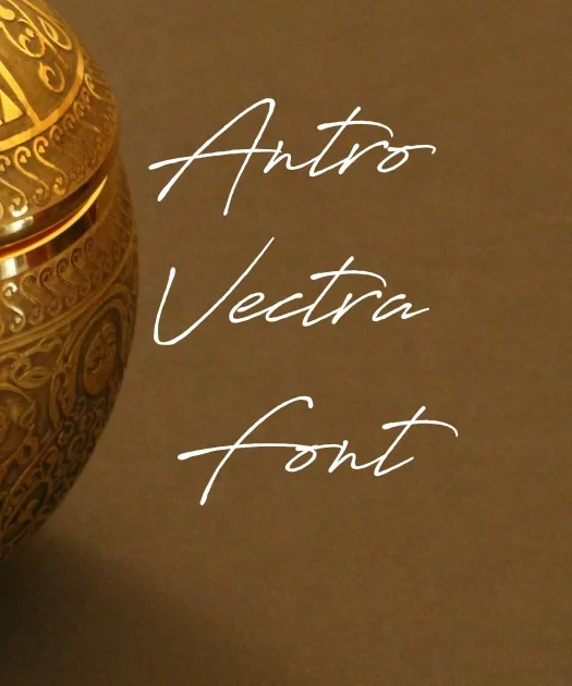 Antro Vectra Font Free Download