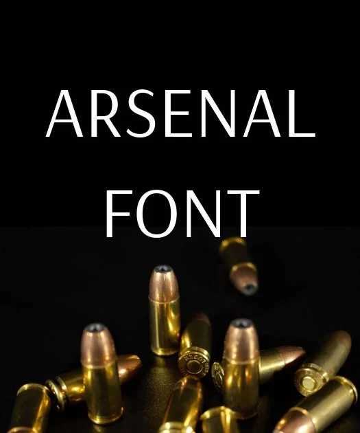 Arsenal Font Free Download