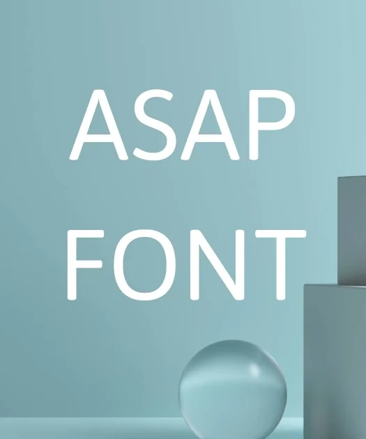 Asap Font Free Download