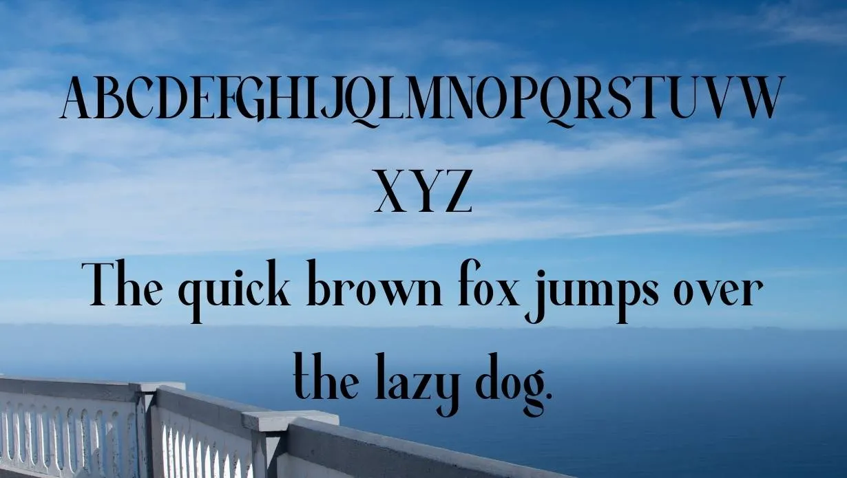 Average Font