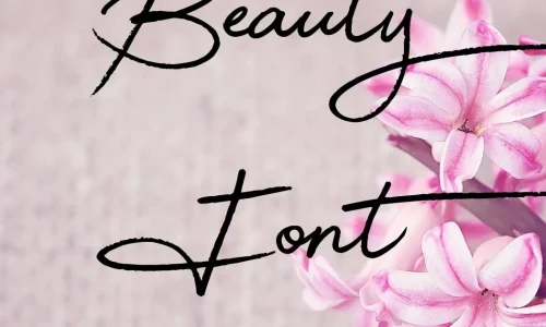 Beauty Font Free Download
