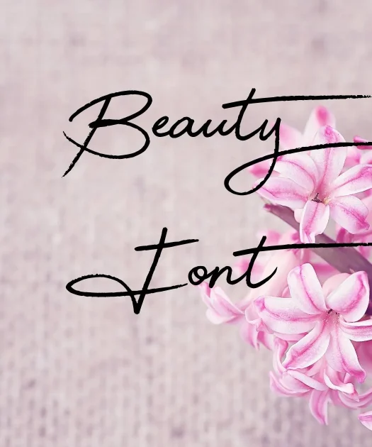 Beauty Font Free Download