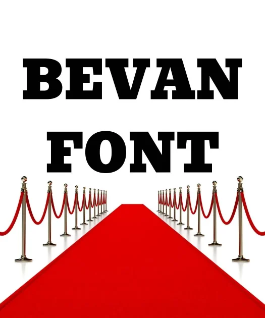 Bevan Font Free Download
