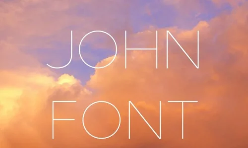 Big John Font Free Download