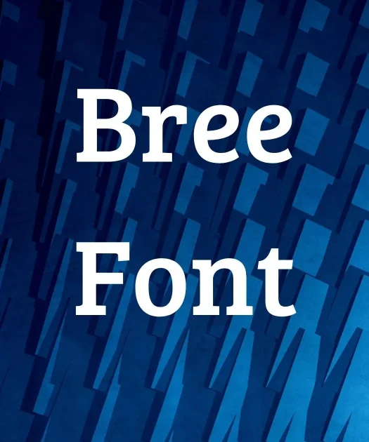 Bree Serif Font Free Download