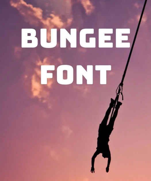 Bungee Font Free Download