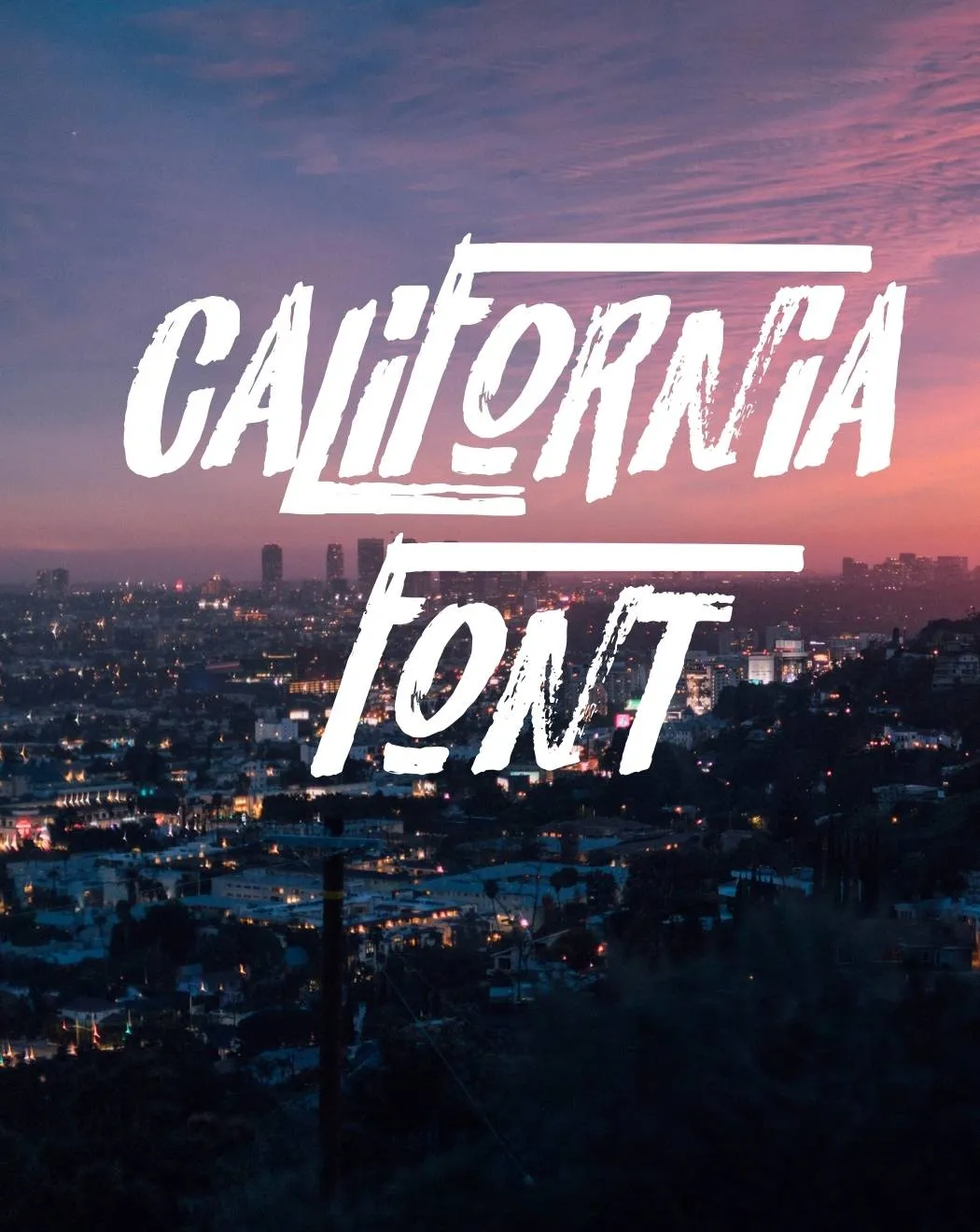 California Font Free Download