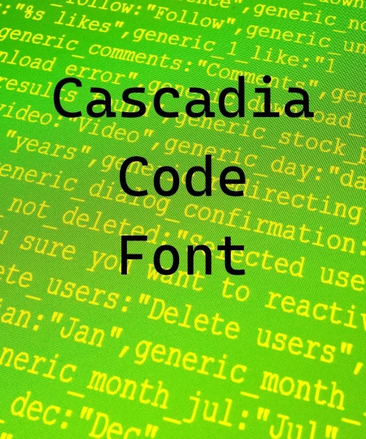 Cascadia Code Font Free Download
