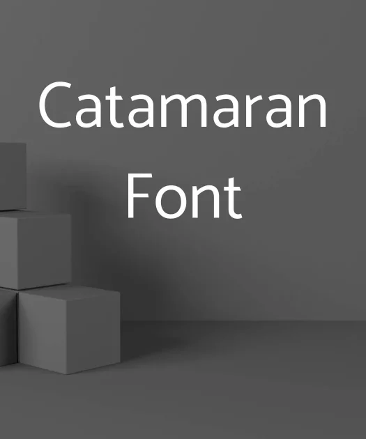 Catamaran Font Free Download