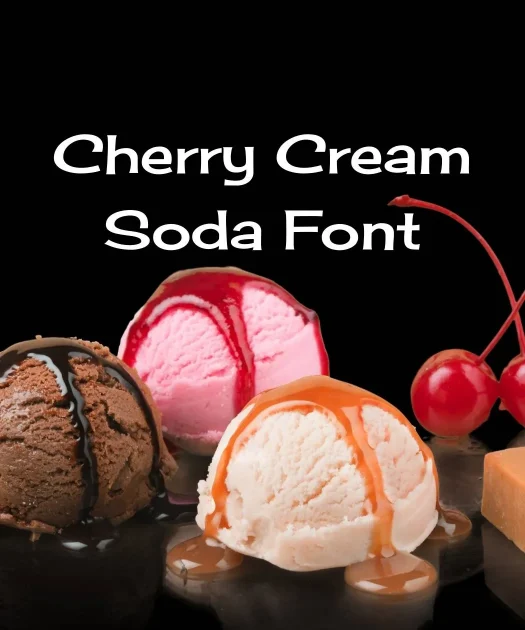 Cherry Cream Soda Font Free Download