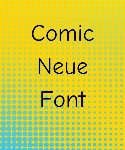 Comic Neue Font Free Download