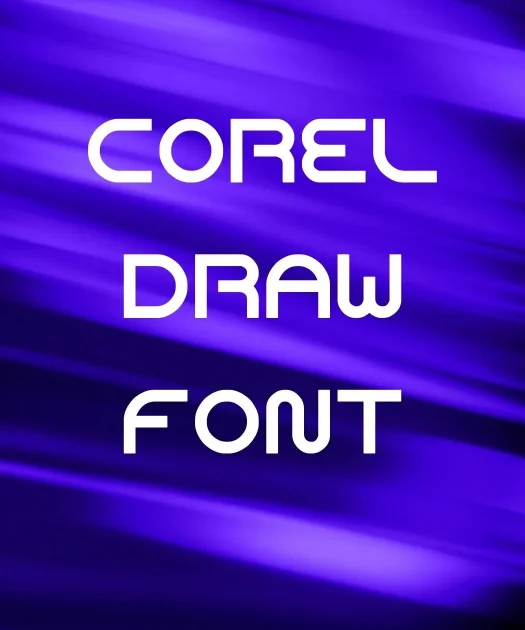 Coreldraw Font Free Download