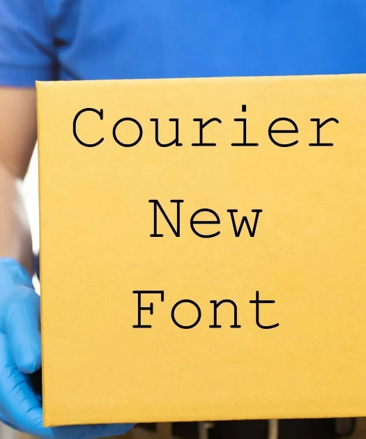 Courier New Font Free Download