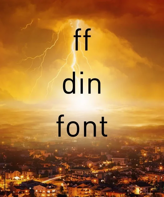 FF Din Font Free Download
