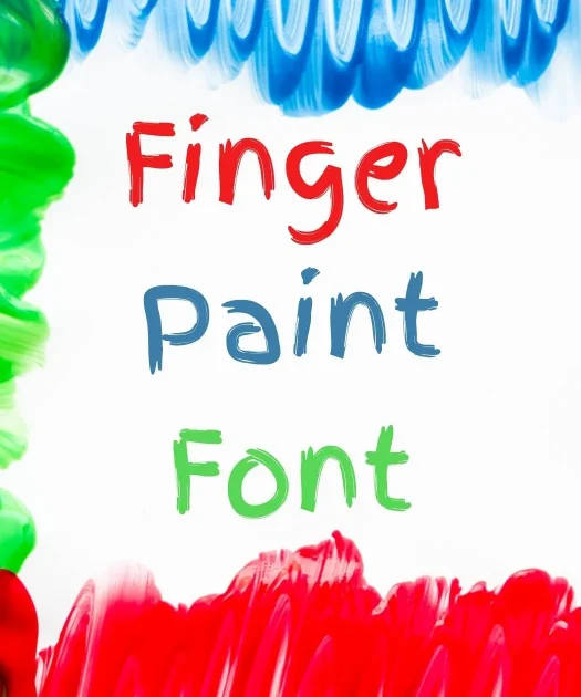 Finger Paint Font Free Download