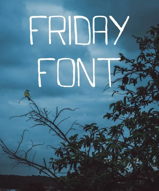Friday Font Free Download