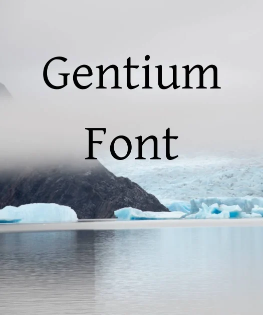 Gentium Font Free Download