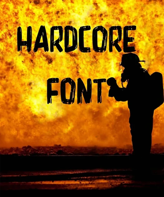 Hardcore Font Free Download