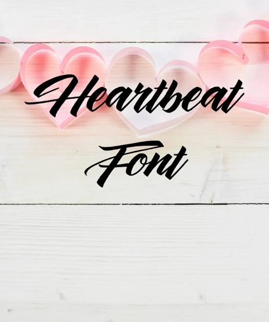 Heartbeat Font Free Download