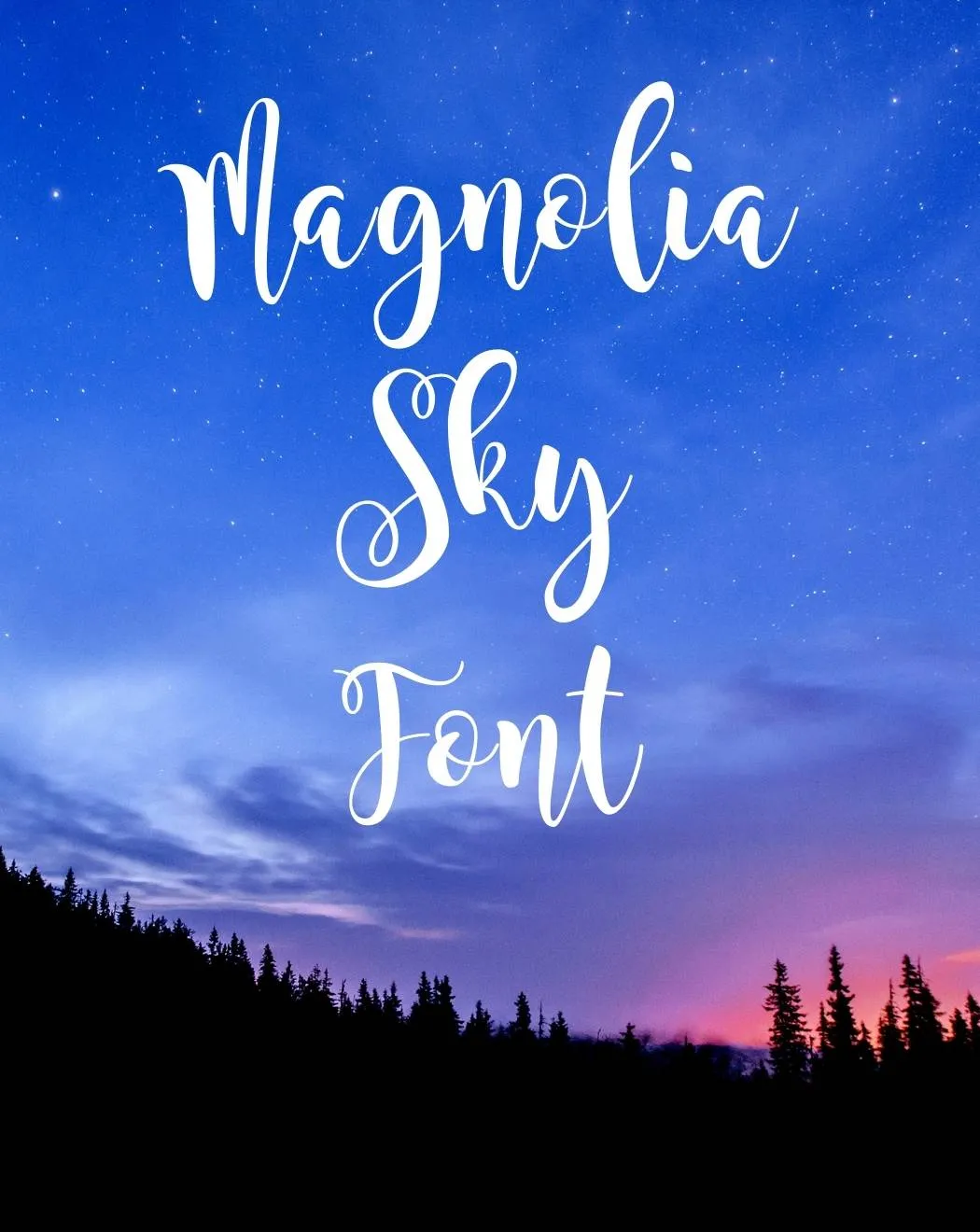 Magnolia Sky Font Free Download