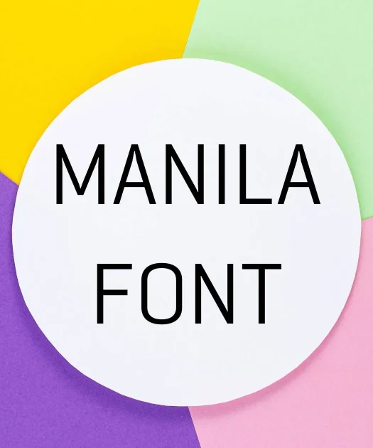Manila Font Free Download