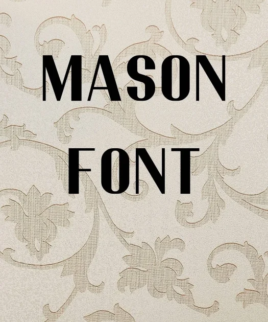 Mason Font Free Download