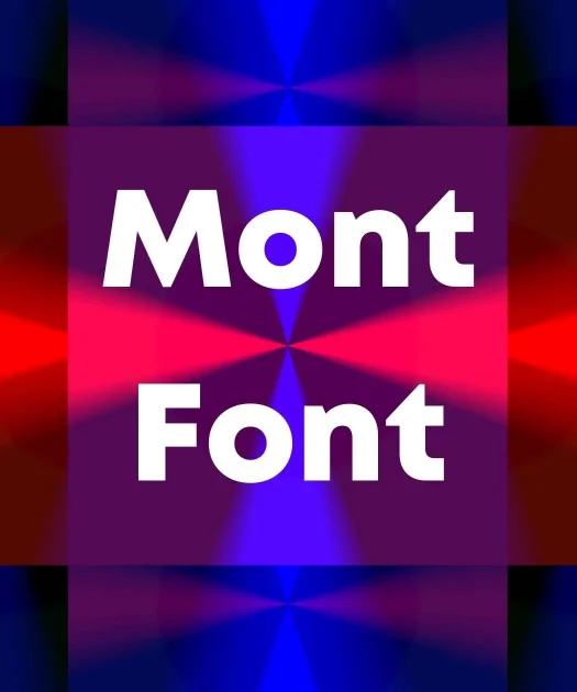 Mont Font Free Download